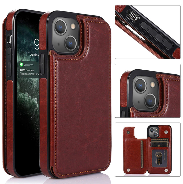 Luxury Leather Case For iPhone